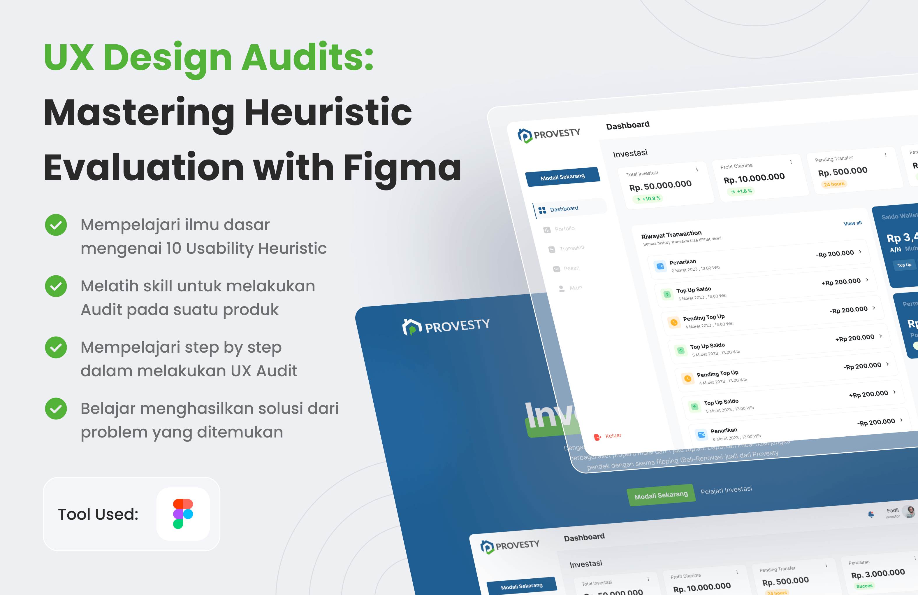 Kelas UX Design Audits: Mastering Heuristic Evaluation with Figma di BuildWithAngga